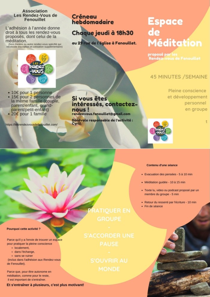 flyer meditation 2019